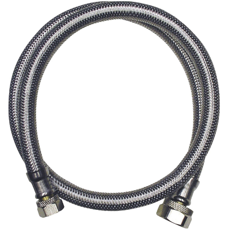 ProLine 3/8 In. C X 1/2 In. F X 9 In. L. Braided Stainless Steel Faucet Supply Line