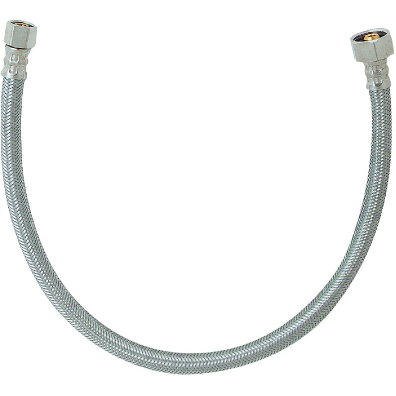 Do it Best 3/8 In. C X 1/2 In. F X 20 In. L. Braided Stainless Steel Faucet Supply Line