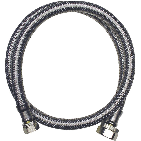 Do it Best 3/8 In. C X 1/2 In. F X 24 In. L. Braided Stainless Steel Faucet Supply Line