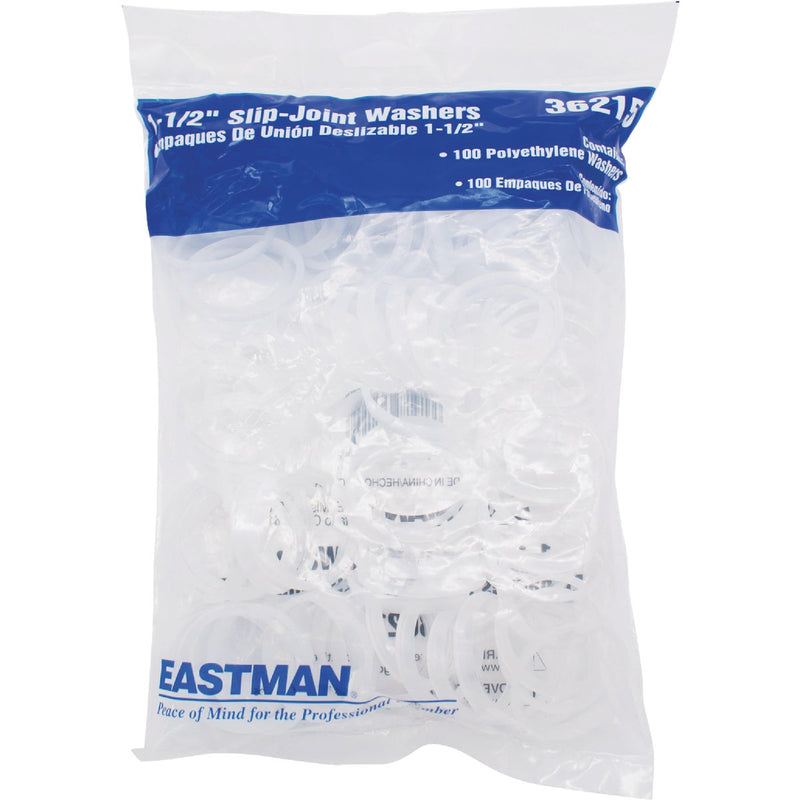 Eastman EZ-FLO 1-1/2 In. White Plastic Slip Joint Washer (100-Pack)