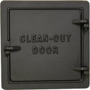 US Stove 8 In. x 8 In. Black Cast-Iron Cleanout Door
