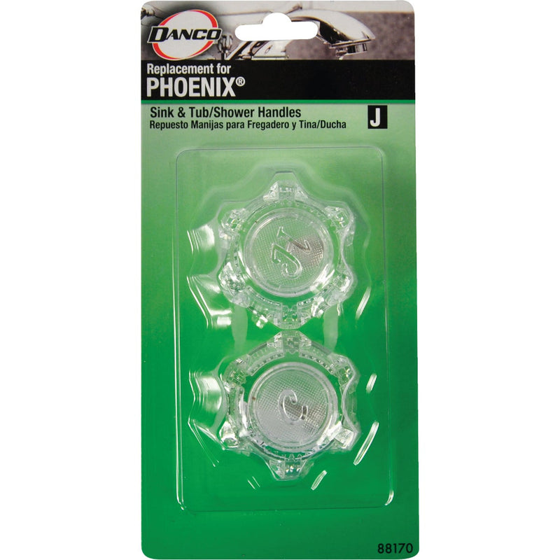 Danco Temperature Control Single 1-3/4 In. H. x 1-1/2 In. Base Tub & Shower Handle Kit (2-Pack)