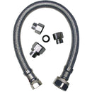 ProLine 3/8 In. C x 1/2 In. FIP x 20 In. L. Braided Stainless Steel Universal Faucet Connector