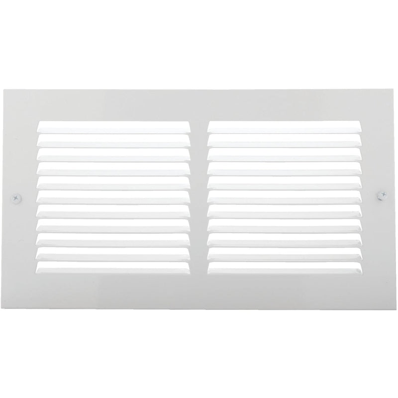 Home Impressions 6 In. x 12 In. Stamped Steel Return Air Grille