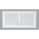 Home Impressions 6 In. x 14 In. Stamped Steel Return Air Grille