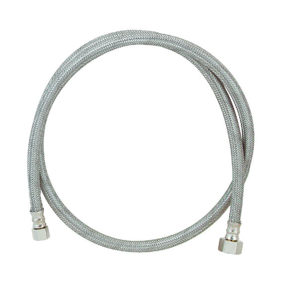 ProLine 3/8 In. C X 1/2 In. F X 48 In. L. Braided Stainless Steel Faucet Supply Line