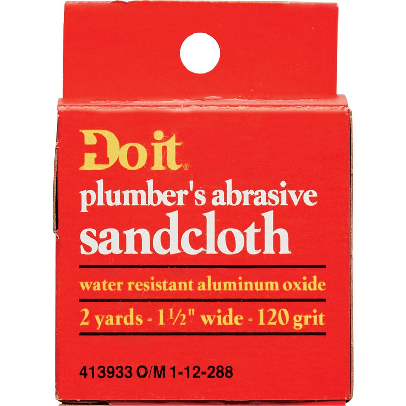 Do it 1-1/2 In. x 2 Yd. 120-Grit Plumber's Abrasive Sand Cloth