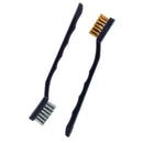 Do it Best Brass & Stainless Steel Bristle Utility Brushes (2-Pack)