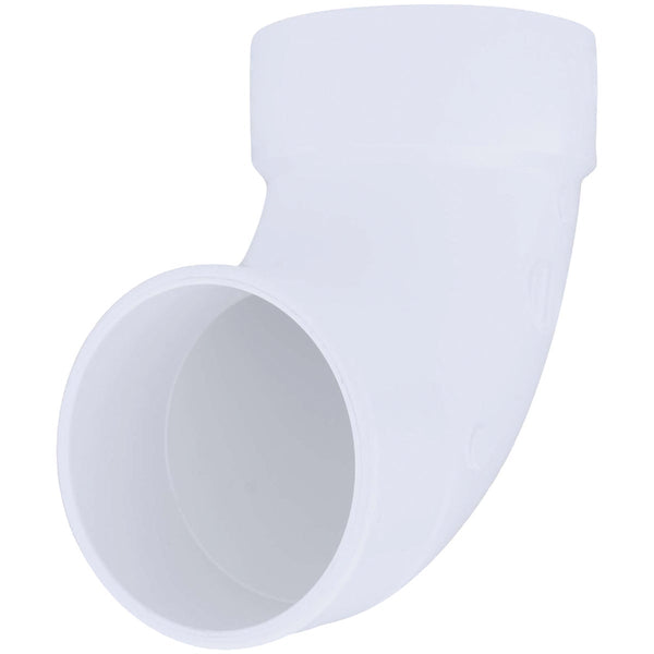 Charlotte Pipe 4 In. Schedule 40 90 Deg. DWV PVC Street Elbow (1/4 Bend)