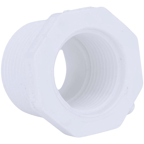 Charlotte Pipe 1 In. MPT x 3/4 In. FPT Schedule 40 PVC Bushing