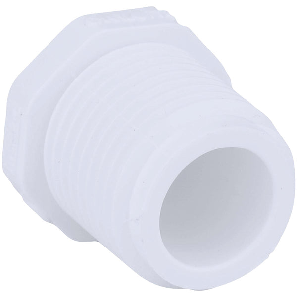 Charlotte Pipe Threaded Schedule 40 1/2 In. MIP PVC Plug