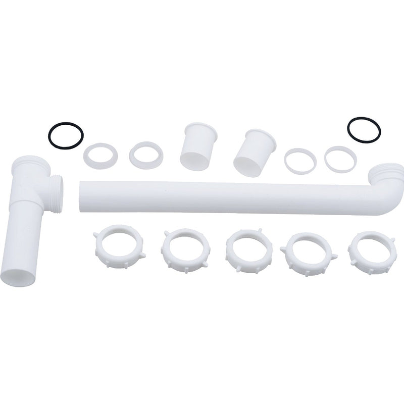 Do it Best 1-1/2 In. x 16 In. White Polypropylene End Outlet Waste