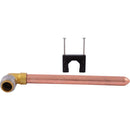 SharkBite 1/2 In. SB x 1/2 In. x 6 In. 90 Deg. Push Fit Stub-Out Copper Elbow (1/4 Bend)