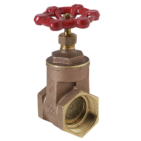 ProLine 2 In. FIP x 2 In. FIP Brass Cast Iron Gate Valve