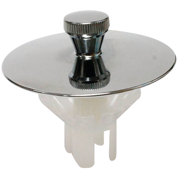 Keeney Quick-N-Easy Bathtub Drain Stopper with Polished Chrome Finish