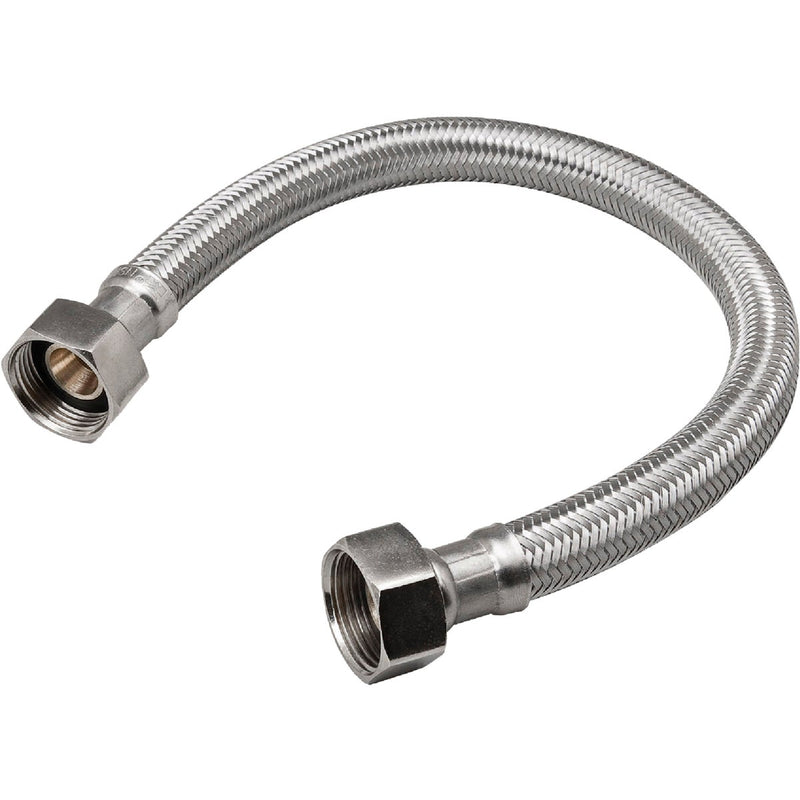 B&K 3/4 In. FIP X 3/4 In. FIP X 18 In. L Stainless Steel Water Heater Connector