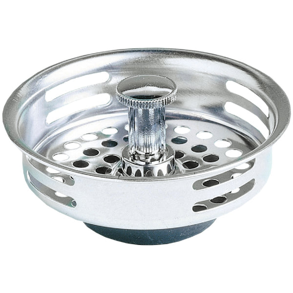 Do it 3-1/2 In. Stainless Steel Basket Strainer Stopper