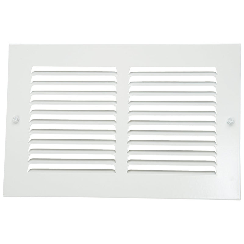 Home Impressions 6 In. x 10 In. Stamped Steel Return Air Grille
