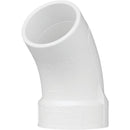 Charlotte Pipe 2 In. Schedule 40 45 Deg. DWV PVC Street Elbow (1/8 Bend)