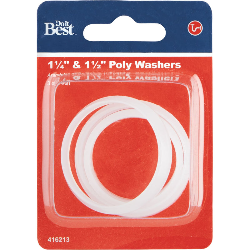 Do it Best Assorted Poly Slip Joint Washers (6-Pack)