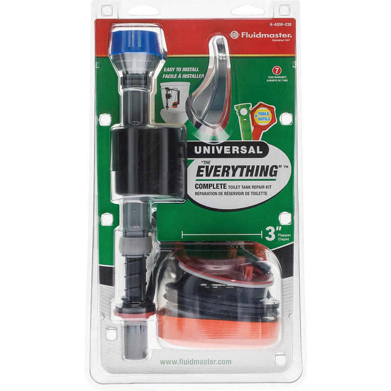 Fluidmaster PerforMAX 2 In. Universal Complete Toilet Repair Kit w/Install Tools