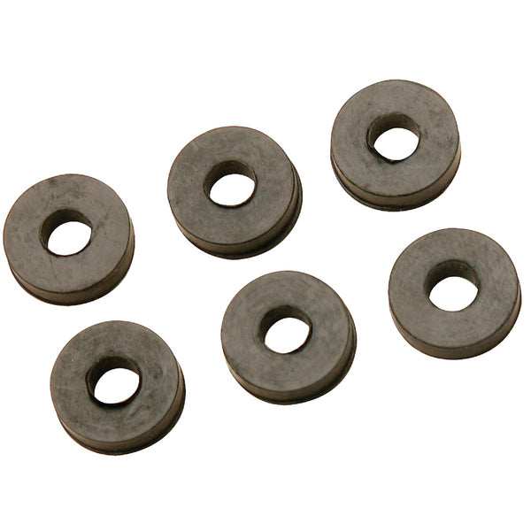 Do it Best 9/16 In. Black Flat Faucet Washer (6 Ct.)