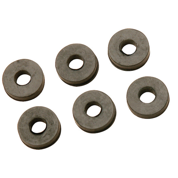 Do it Best 19/32 In. Black Flat Faucet Washer (6 Ct.)