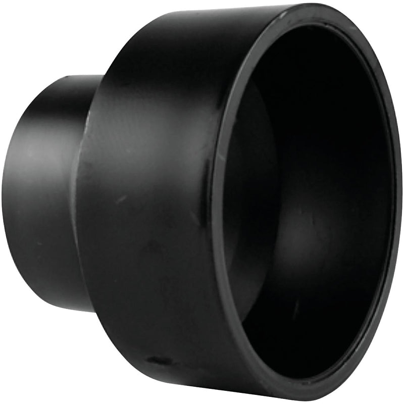 Charlotte Pipe 4 In. x 3 In. Hub x Hub Reducing ABS Coupling