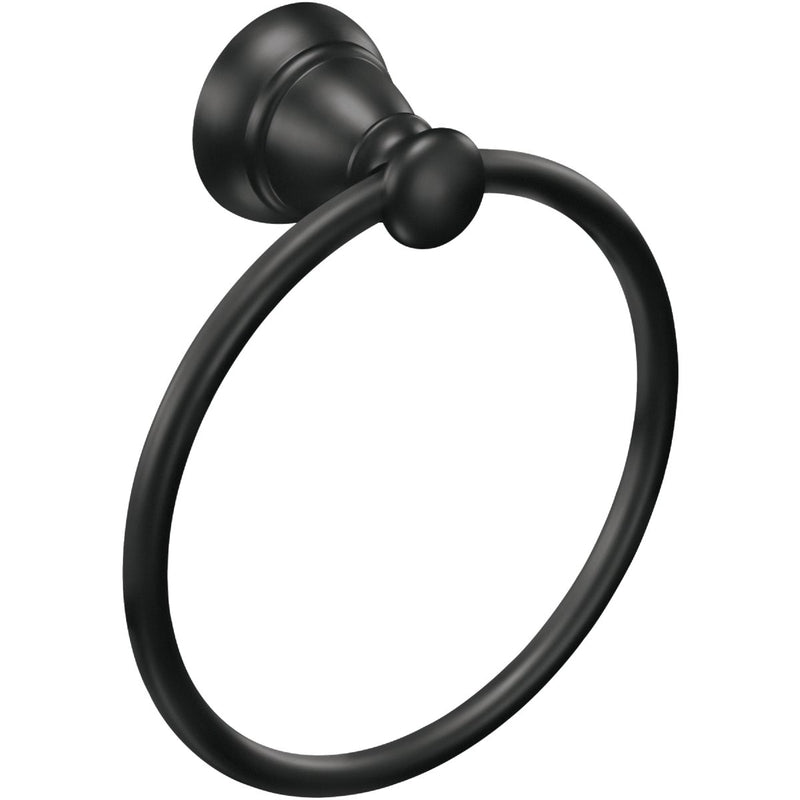 Moen Banbury 6 In. Towel Ring, Matte Black