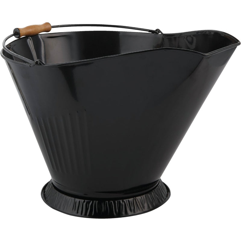 Home Impressions Wire Black Matte Coal Hod