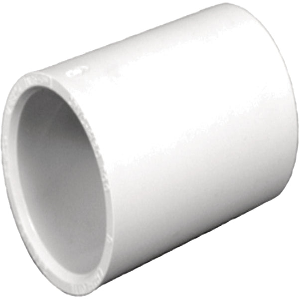 Charlotte Pipe 1/2 In. Solvent Weldable CPVC Coupling with Stop (10-Pack)