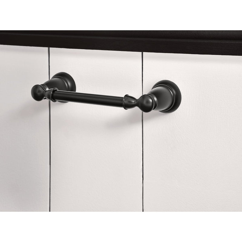 Moen Banbury Wall Mount Paper Holder, Matte Black