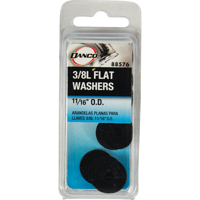 Danco 11/16 In. Black Flat Faucet Washer (10 Ct.)