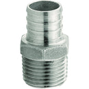 Plumbeez 3/4 In. x 1/2 In. MPT Stainless Steel PEX Adapter