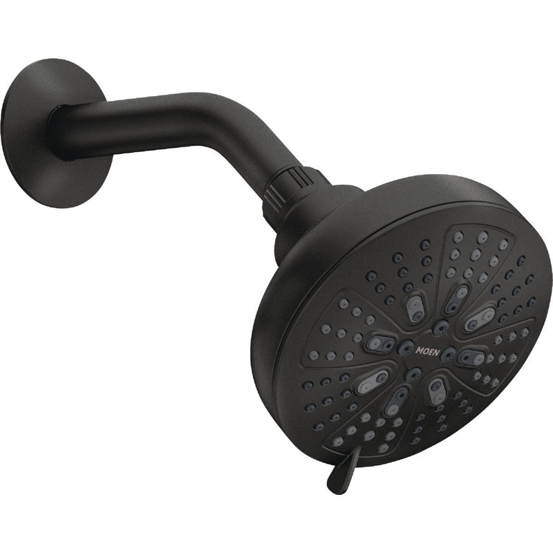 Moen Hydro Energetix 8-Spray 1.75 GPM Fixed Shower Head, Matte Black