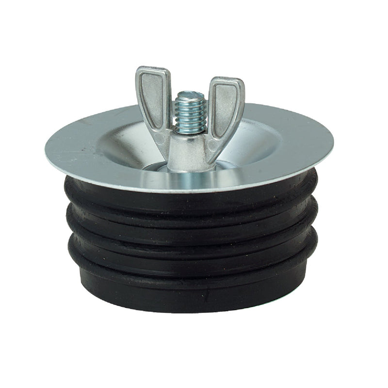 Black Swan 3 In. IPS Galvanized Steel Sewer and Drain Test Plug