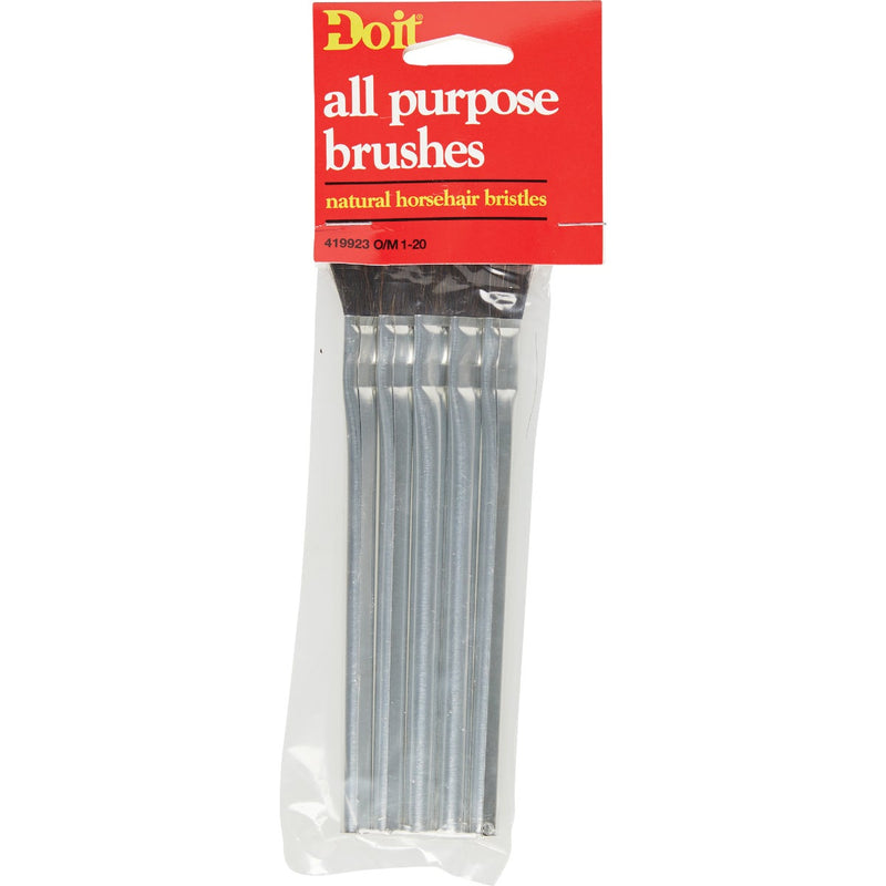 Do it 5-1/4 In. x 1/2 In. Acid Flux Brush, (5-Pack)