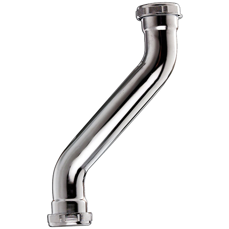 Keeney 1-1/4 In. x 1-1/4 In. Polished Chrome 22GaugeDouble Offset