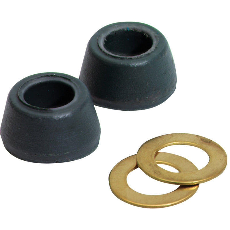 Do it Best 1/2 In. or 7/16 In. Black Cone Faucet Washer