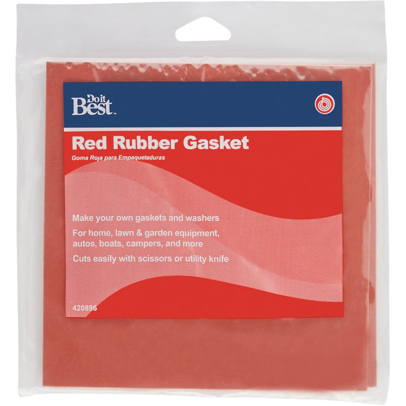 Do it 6 In. x 6 In. x 3/32 In. Rubber Gasket Rubber Sheet (2 Ct.)