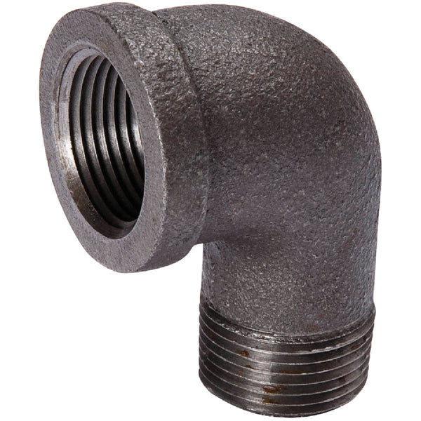 Southland 1-1/4 In. 90 Deg. Street Malleable Black Iron Elbow (1/4 Bend)