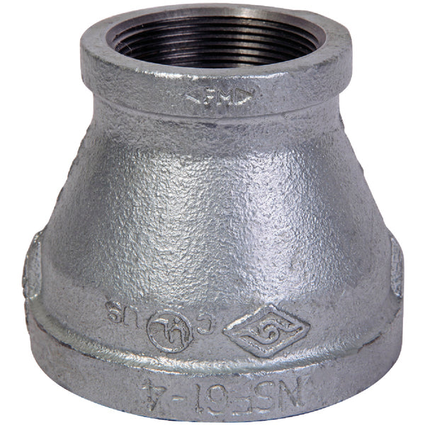Southland 1-1/2 In. x 1-1/4 In. FPT Reducing Galvanized Coupling