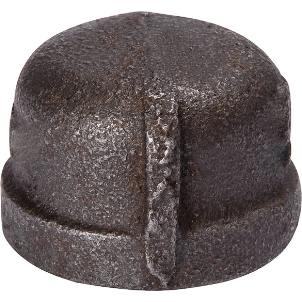 B&K 1/8 In. FIP Black Iron Cap