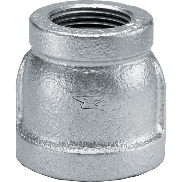 Anvil 1-1/2 In. x 1 In. FPT Reducing Galvanized Coupling
