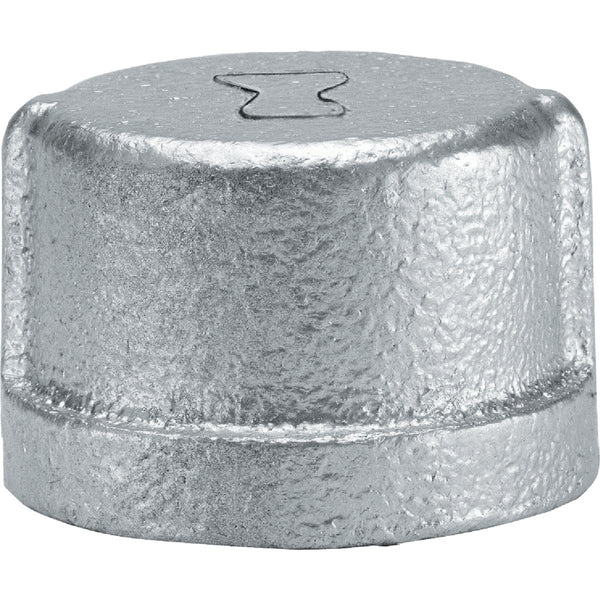 Anvil 3/4 In. Malleable Iron Galvanized Cap