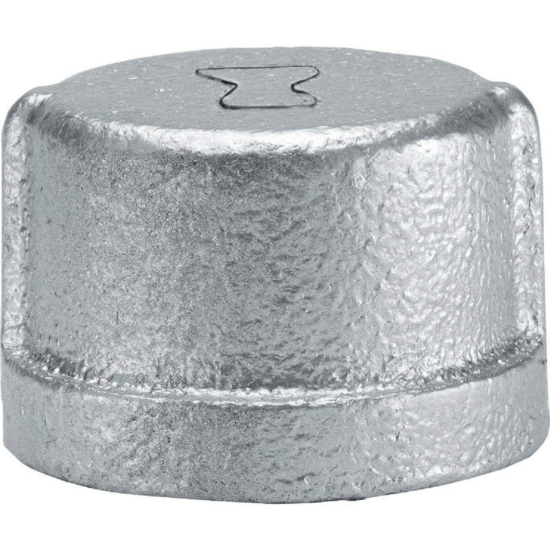 Anvil 1-1/4 In. Malleable Iron Galvanized Cap