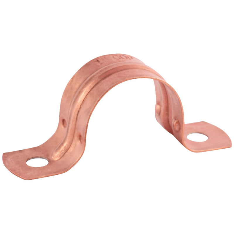 Holdrite 1 In. Copper Plated Steel Pipe Strap (5-Pack)