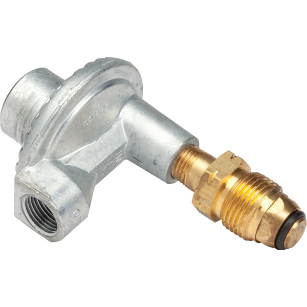 MR. HEATER 3/8 In. FPT x P.O.L. Low Pressure 90 Deg Angle LP Low-Pressure Regulator