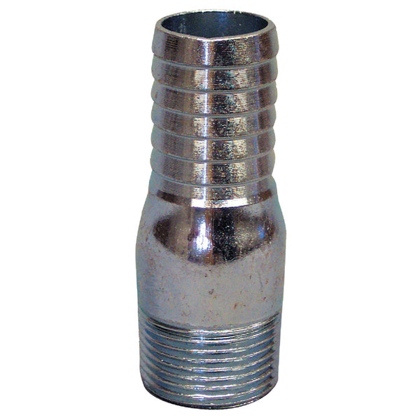 Merrill 1/2 In. Insert x 1/2 In. MIP Threaded Galvanized Adapter