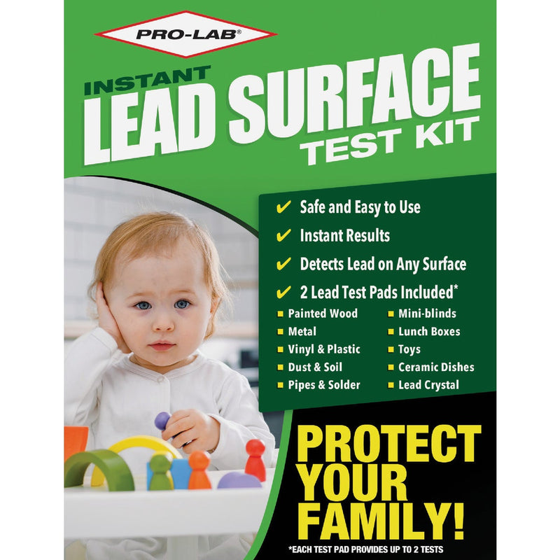 Pro Lab Instant Results Test Strips Lead Surface Test Kit (2-Pack)